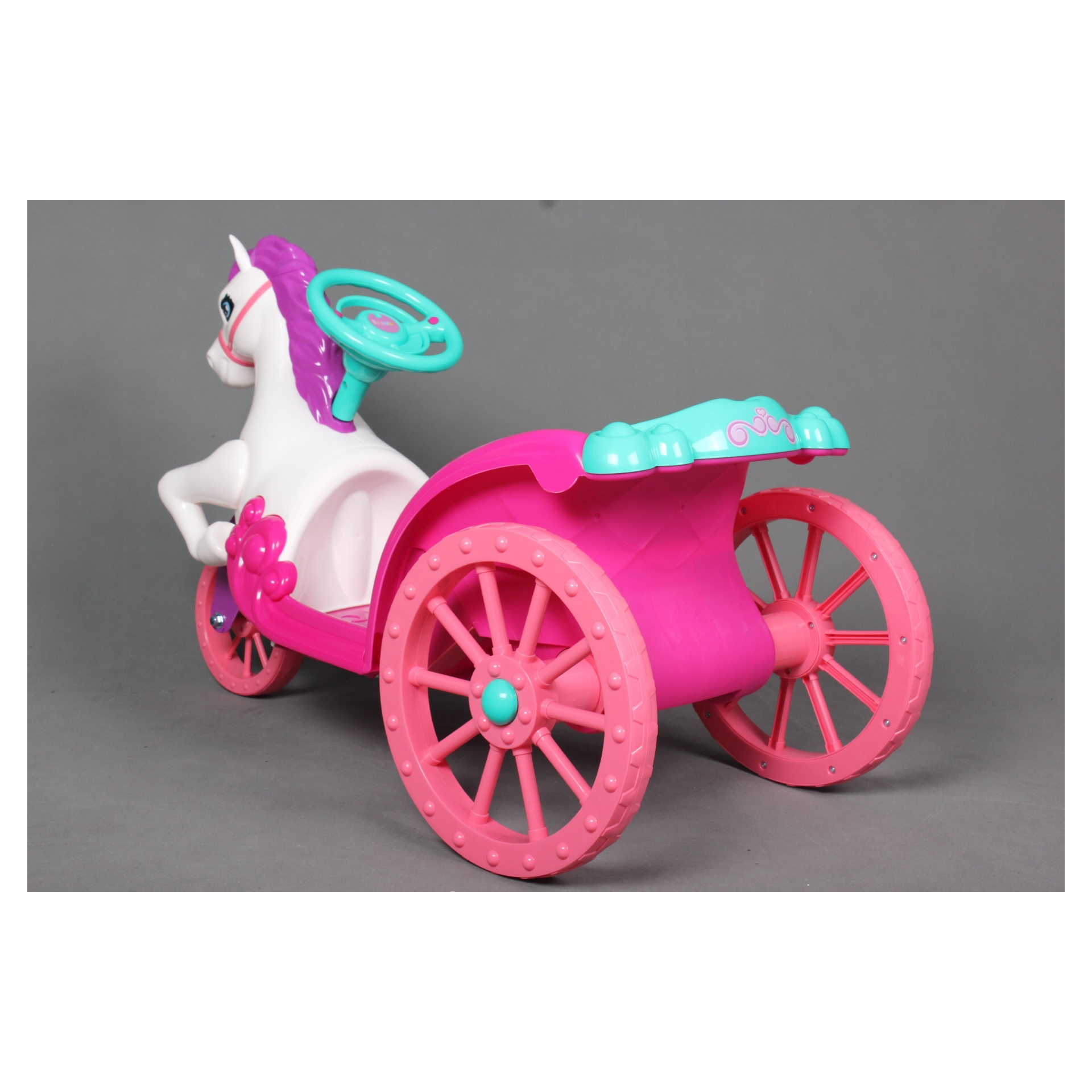 disney princess ride on carriage 6v